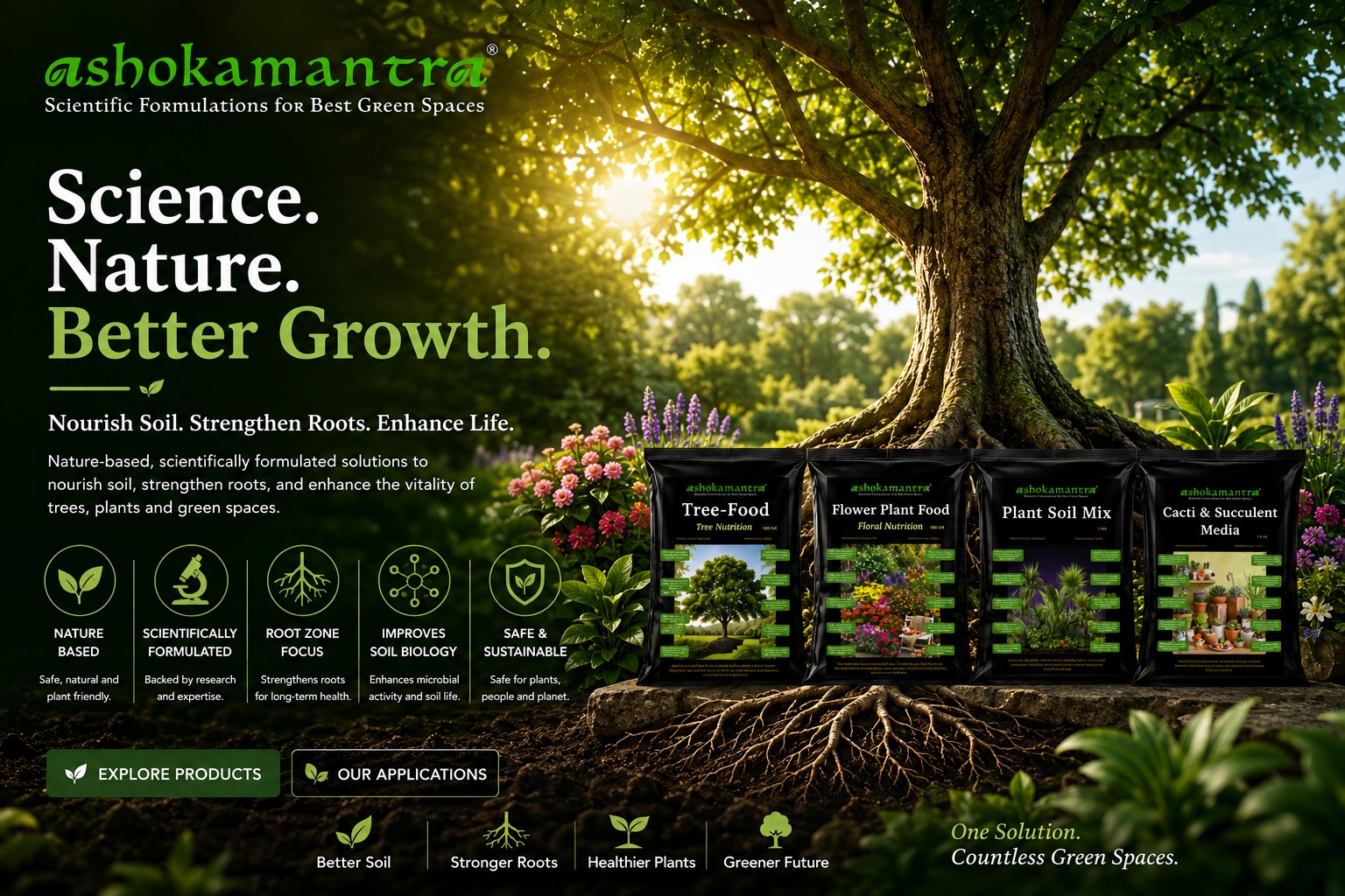 Ashokamantra hero — science, nature and better growth
