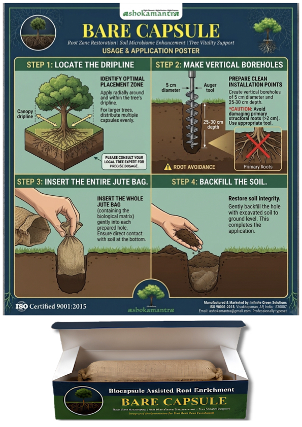 Tree BARE Capsule back label